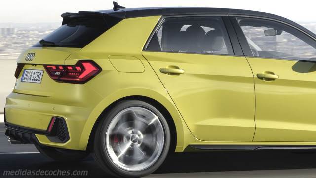 Detalle exterior del Audi A1 Sportback