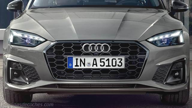 Detalle exterior del Audi A5 Sportback