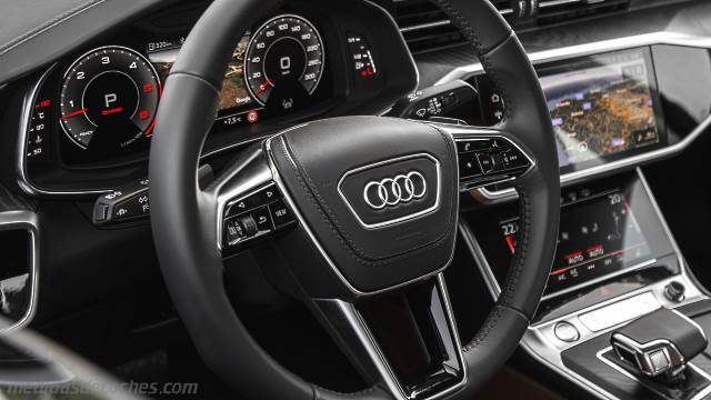 Detalle interior del Audi A6