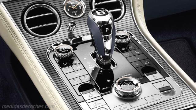 Detalle interior del Bentley Continental GT