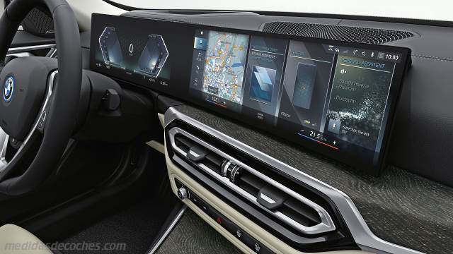 Detalle interior del BMW i4