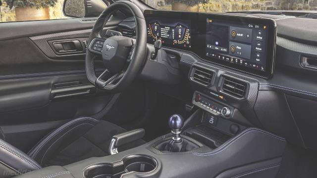 Detalle interior del Ford Mustang