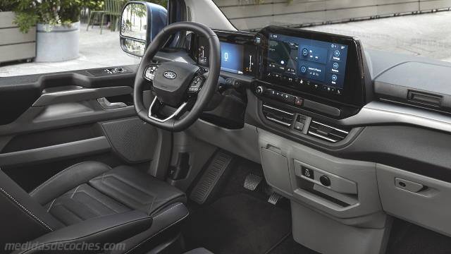Detalle interior del Ford Tourneo Custom