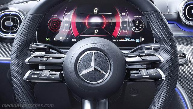 Detalle interior del Mercedes-Benz Clase C Berlina