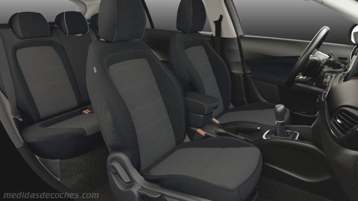 Interior Fiat Tipo 5 puertas 2021
