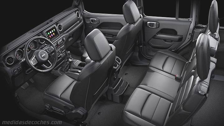 Interior Jeep Wrangler Unlimited 2019
