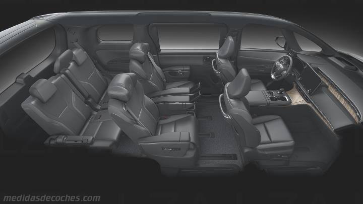 Interior Lexus LM 2024