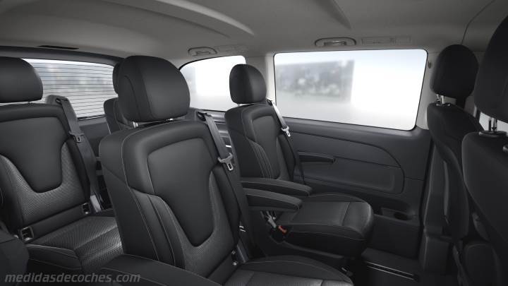 Interior Mercedes-Benz Clase V Compacto 2014