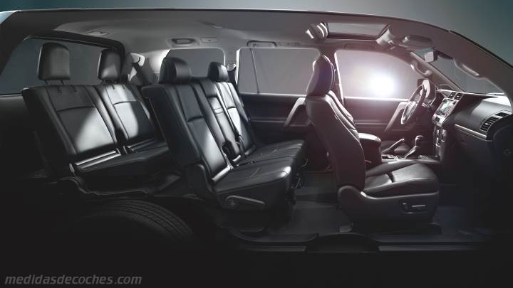 Interior Toyota Land Cruiser 5p 2018