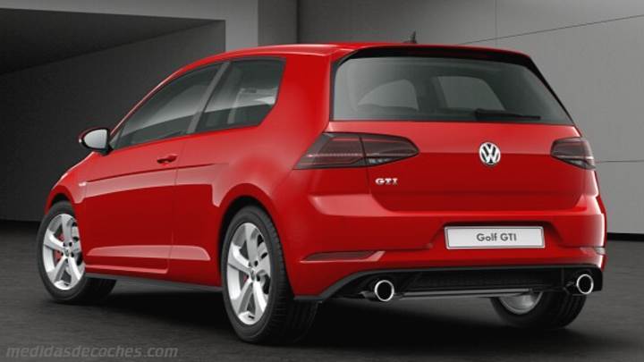 Maletero Volkswagen Golf GTI 2017