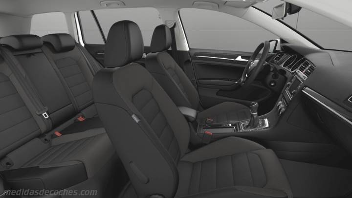 Interior Volkswagen Golf Variant 2017