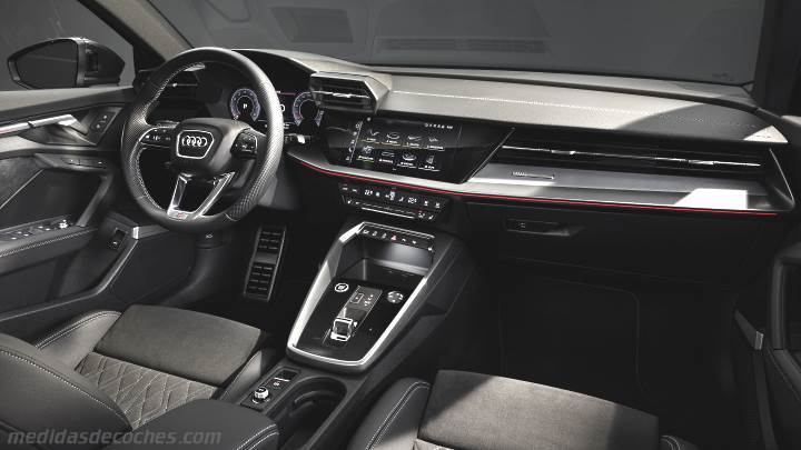 Medidas de Audi A3 Sedan