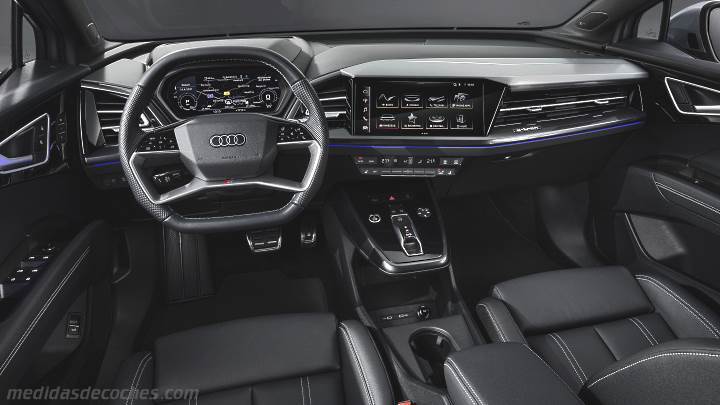 Medidas de Nuevo Audi Q4 Sportback e-tron 2021