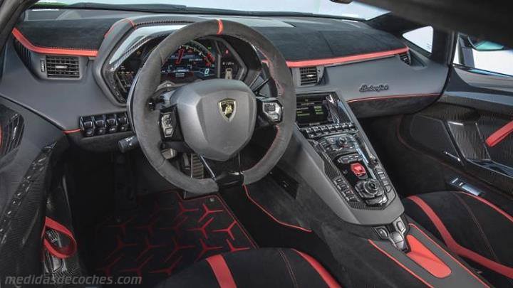 Medidas de Lamborghini Aventador SVJ