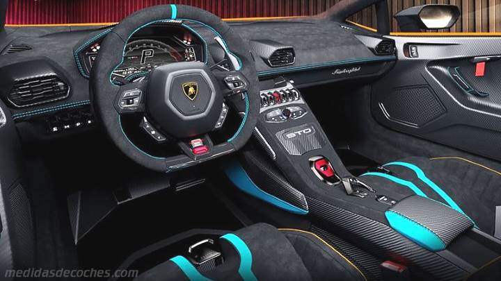 Medidas de Nuevo Lamborghini Huracán STO 2021
