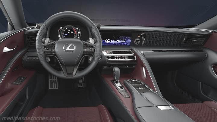 Medidas de Lexus LC