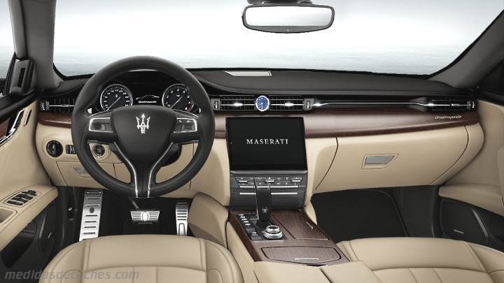 Medidas de Nuevo Maserati Quattroporte 2021