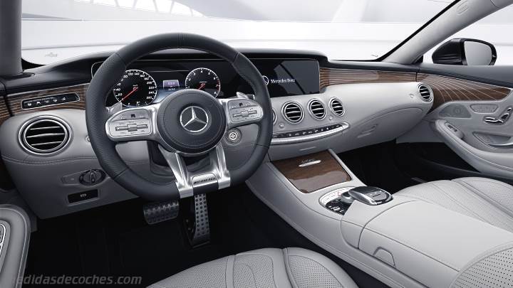 Medidas de Mercedes-Benz Clase S Coupé
