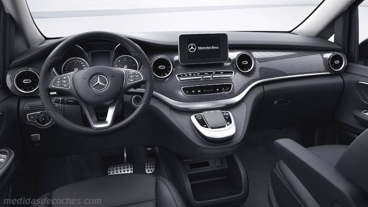 Medidas de Mercedes-Benz Clase V Extralargo
