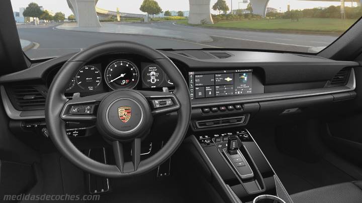 Medidas de Porsche 911 Carrera