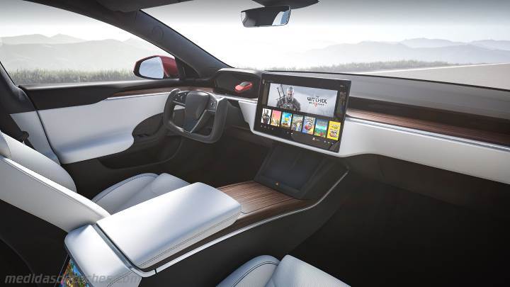 Medidas de Nuevo Tesla Model S 2021