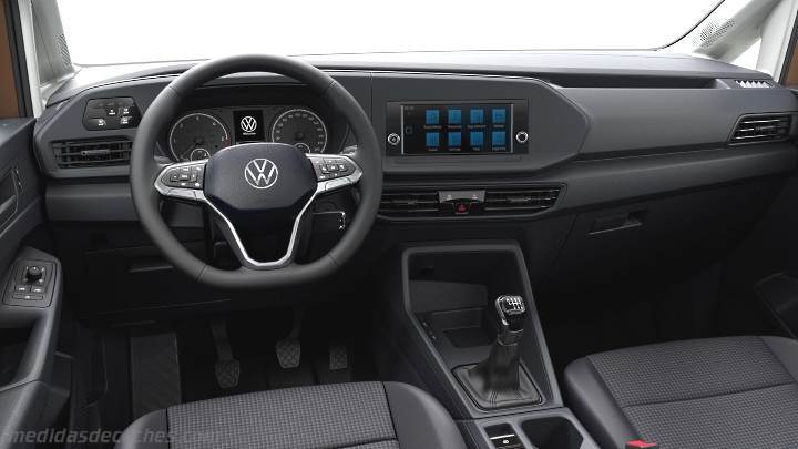 Medidas de Nuevo Volkswagen Caddy 2021