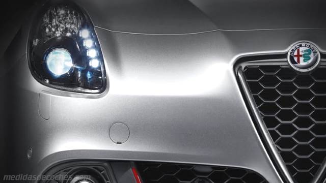 Detalle exterior del Alfa-Romeo Giulietta