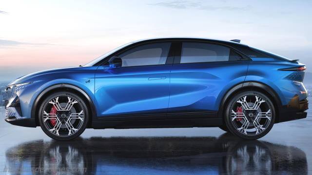 Detalle exterior del Alpine A390