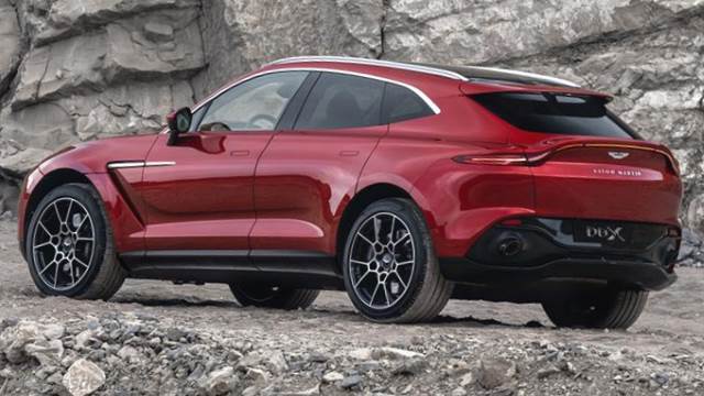 Exterior del Aston-Martin DBX