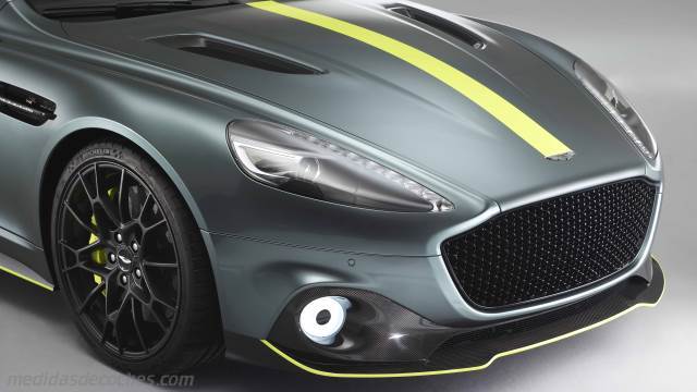 Detalle exterior del Aston-Martin Rapide AMR