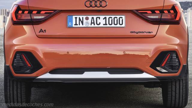 Detalle exterior del Audi A1 citycarver