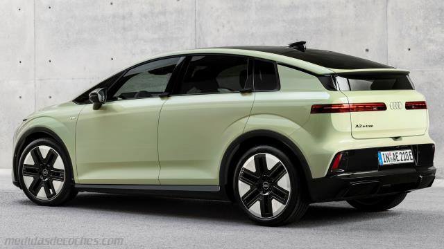 Exterior del Audi A2 e-tron