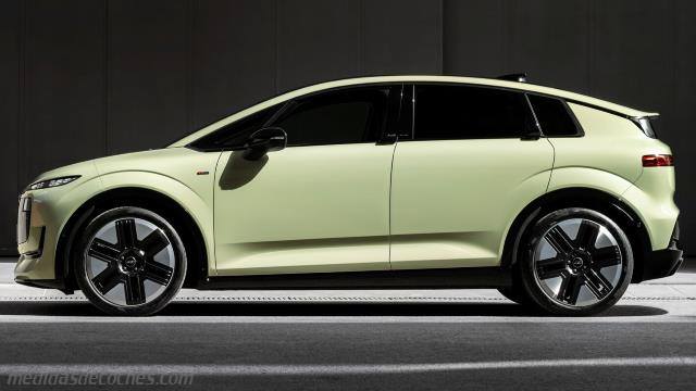 Detalle exterior del Audi A2 e-tron