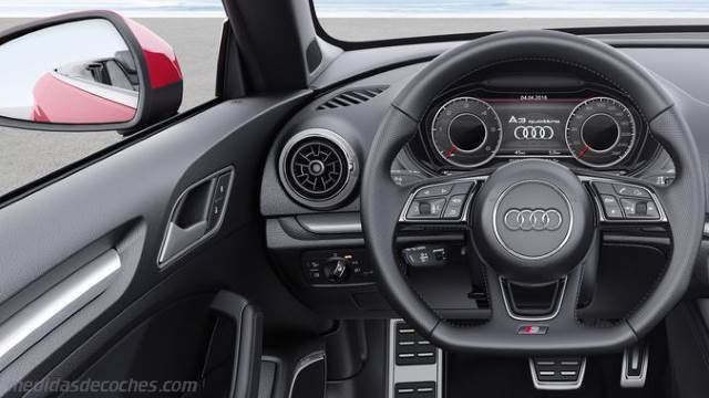 Detalle interior del Audi A3 Cabrio