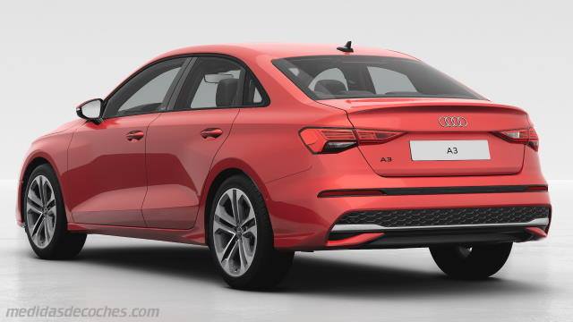 Exterior del Audi A3 Sedan