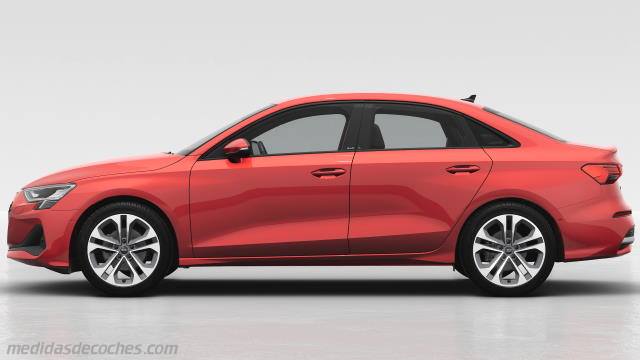 Detalle exterior del Audi A3 Sedan