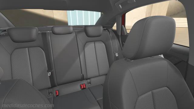Detalle interior del Audi A3 Sedan