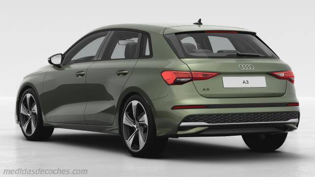 Exterior del Audi A3 Sportback