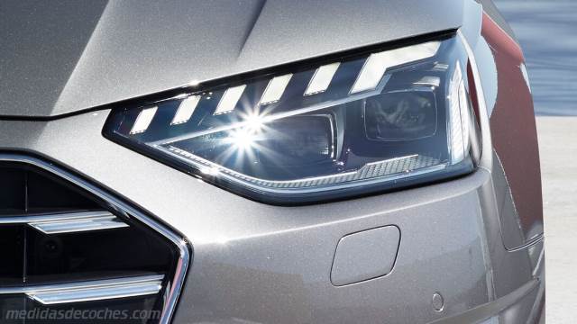 Detalle exterior del Audi A4