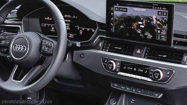 Detalle interior del Audi A4