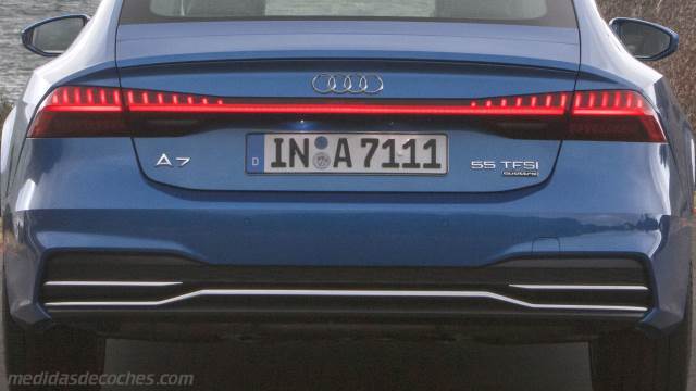 Detalle exterior del Audi A7 Sportback