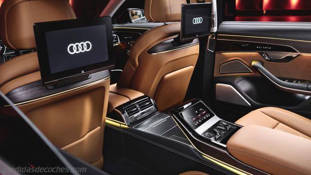 Detalle exterior del Audi A8 L