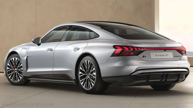 Exterior del Audi e-tron GT