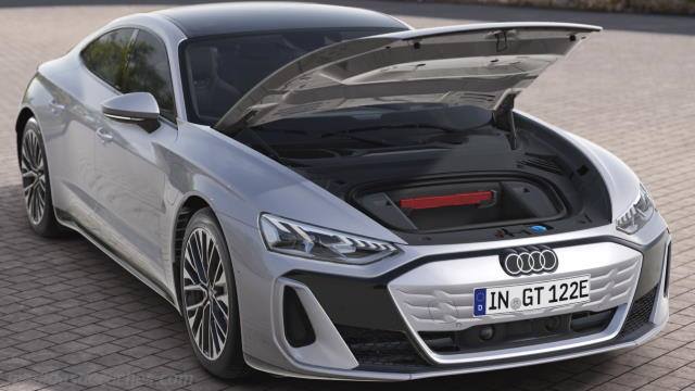 Detalle interior del Audi e-tron GT