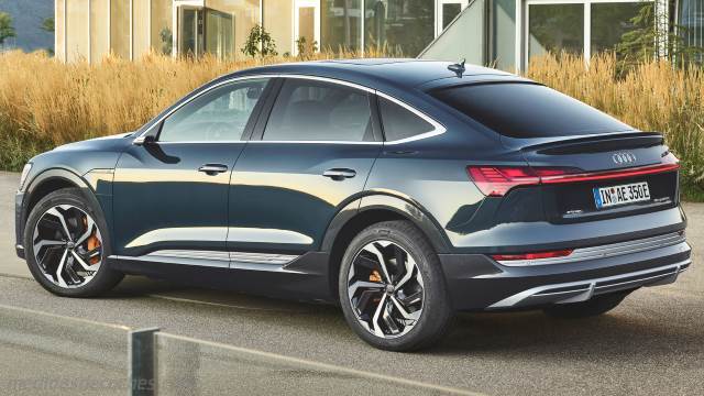 Exterior del Audi e-tron Sportback