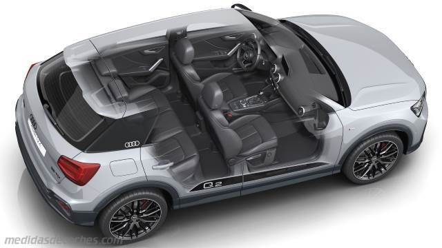 Detalle exterior del Audi Q2