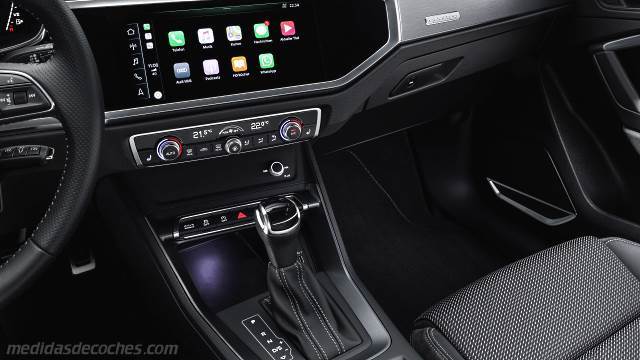 Detalle interior del Audi Q3
