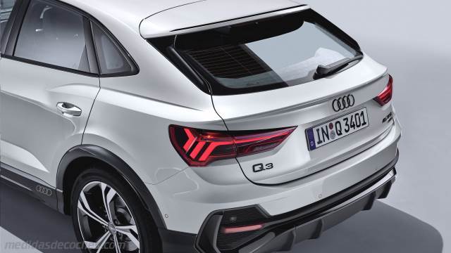 Detalle exterior del Audi Q3 Sportback