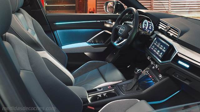 Detalle interior del Audi Q3 Sportback