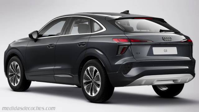 Exterior del Audi Q3 Sportback